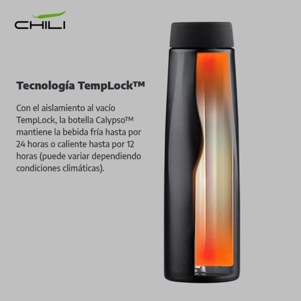 Termo Metalico Calypso Chili 500ml MU-300 - Imagen 2