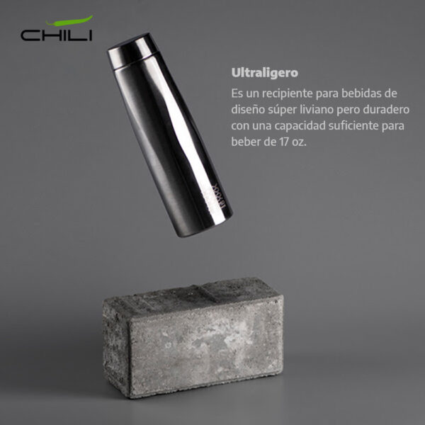 Termo Metalico Calypso Chili 500ml MU-300 - Imagen 4