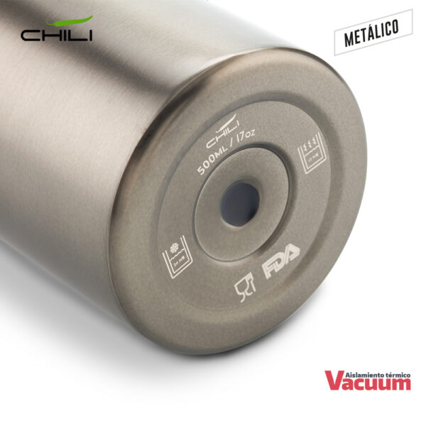 Termo Metalico Calypso Chili 500ml MU-300 - Imagen 8