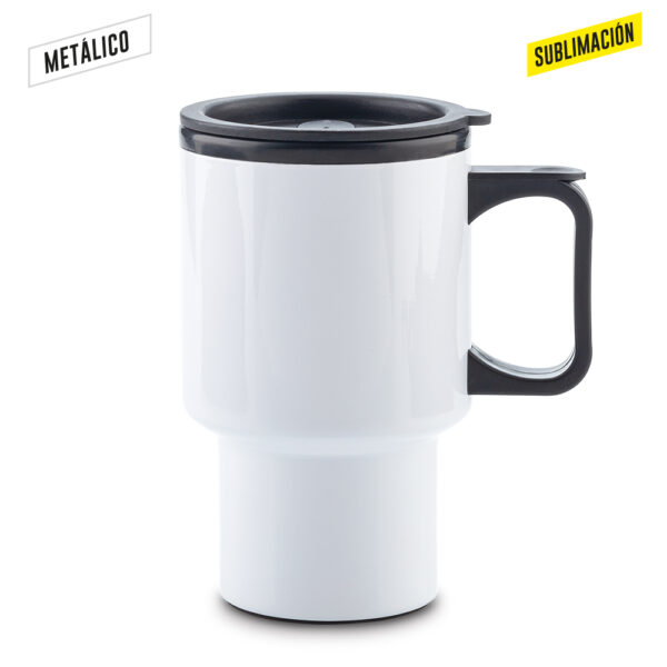 Mug Metálico para Sublimación Galileo 450ml MU-308 - Imagen 2