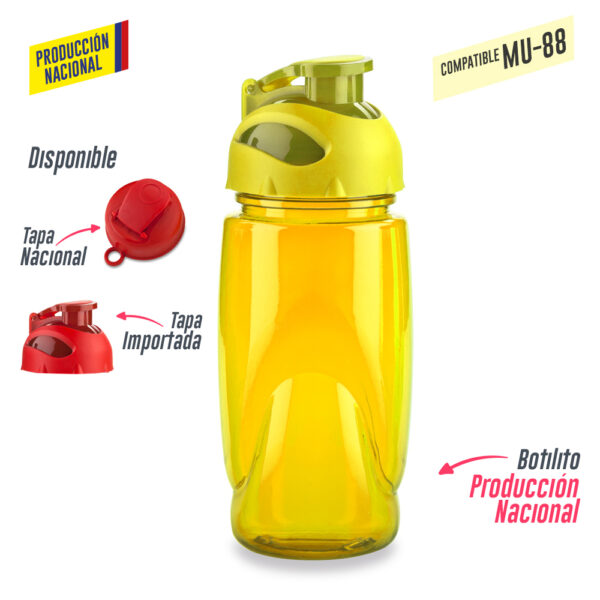 Botilito mini Spring 550ml (Tapa Importada o Nal) MU-35 - Imagen 2