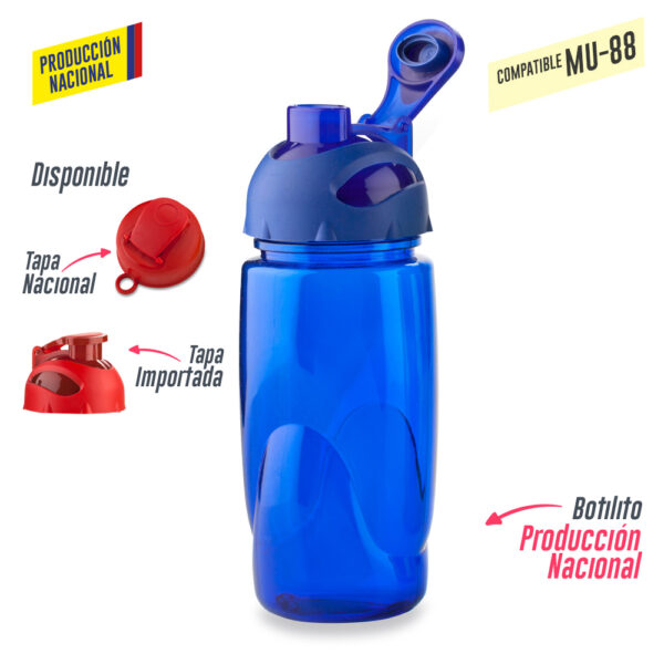 Botilito mini Spring 550ml (Tapa Importada o Nal) MU-35 - Imagen 3