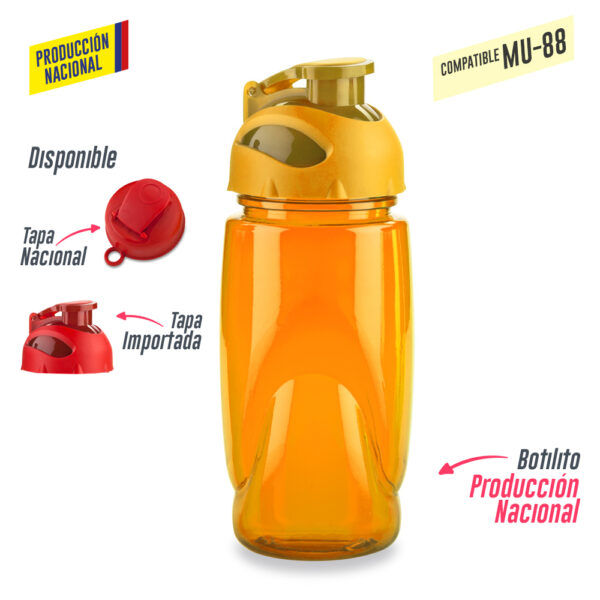 Botilito mini Spring 550ml (Tapa Importada o Nal) MU-35 - Imagen 5