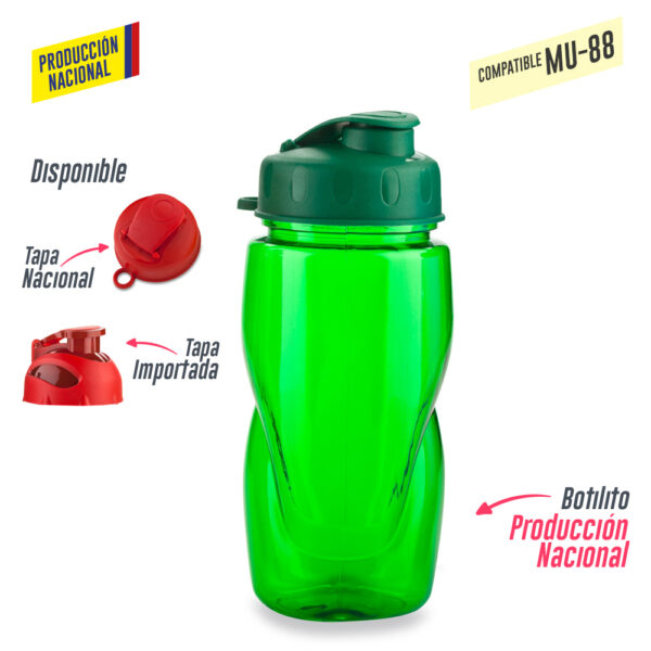 Botilito mini Spring 550ml (Tapa Importada o Nal) MU-35 - Imagen 9