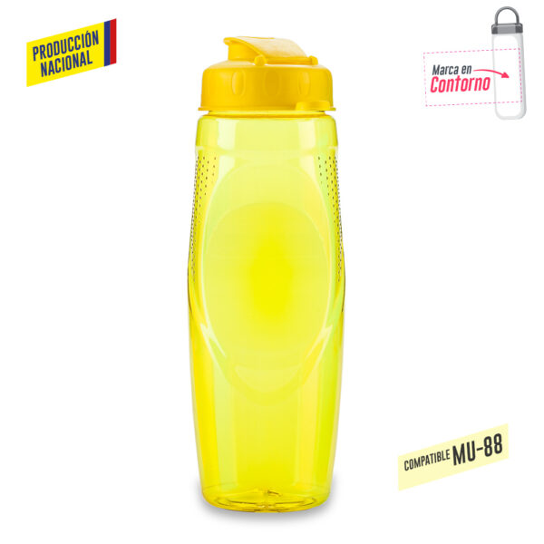 Botilito en PVC Hélice 650ML - Producción Nacional MU-59 - Imagen 2