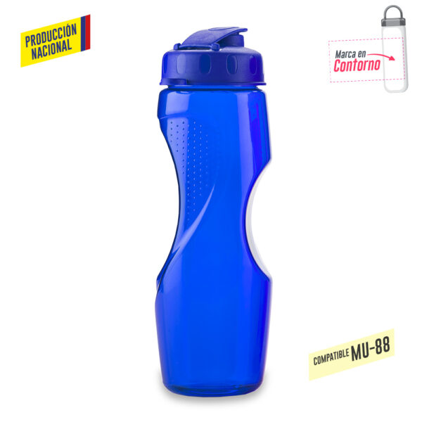 Botilito en PVC Hélice 650ML - Producción Nacional MU-59 - Imagen 3