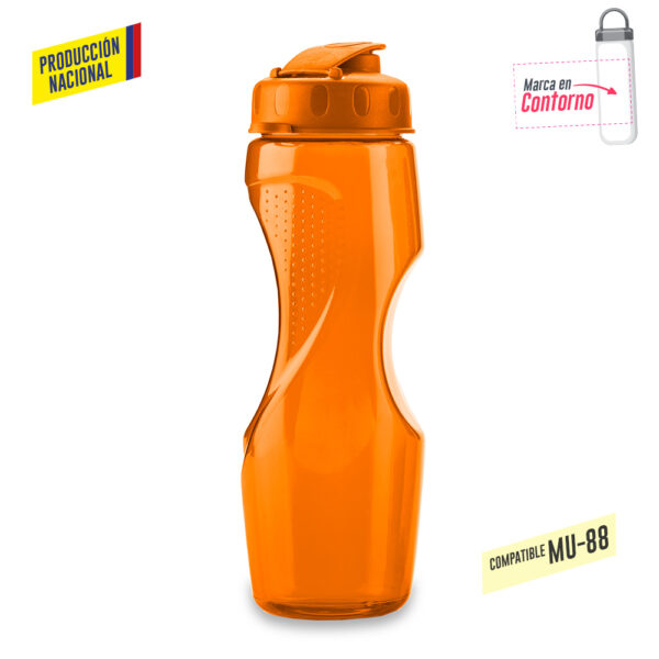 Botilito en PVC Hélice 650ML - Producción Nacional MU-59 - Imagen 6