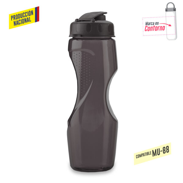 Botilito en PVC Hélice 650ML - Producción Nacional MU-59 - Imagen 7