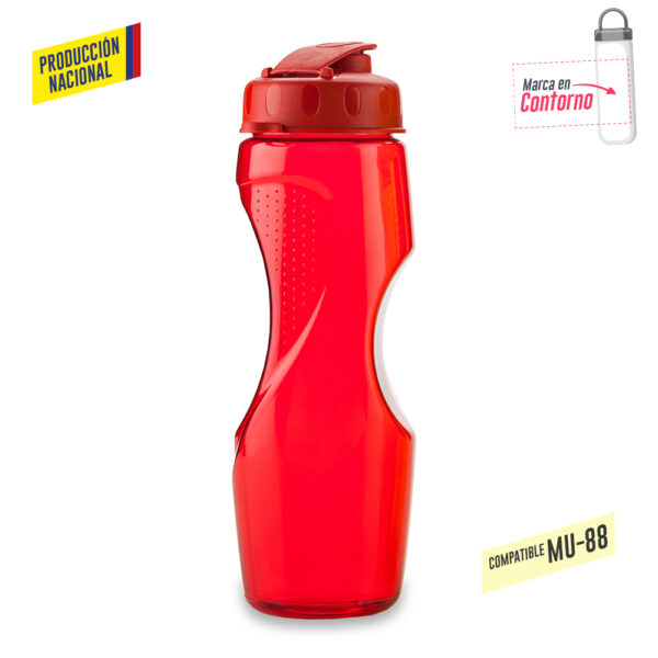 Botilito en PVC Hélice 650ML - Producción Nacional MU-59 - Imagen 8