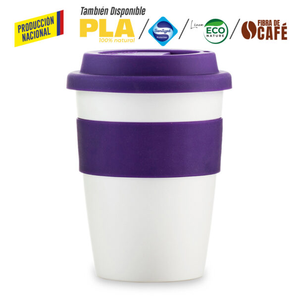 Mug Plastico Orbit 12oz - Producción Nacional MU-62V - Imagen 7