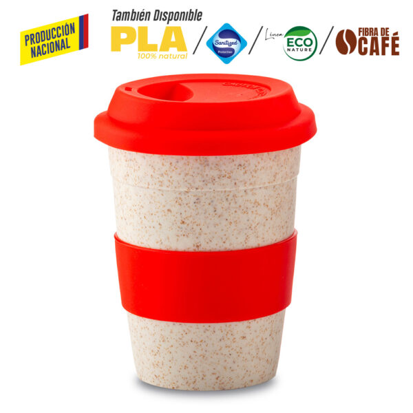 Mug Plastico Orbit 12oz - Producción Nacional MU-62V - Imagen 15