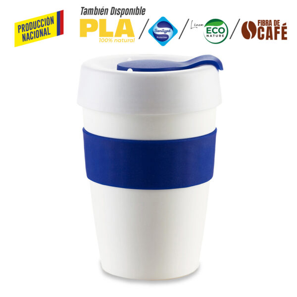 Mug Plastico Orbit 12oz - Producción Nacional MU-62V - Imagen 10
