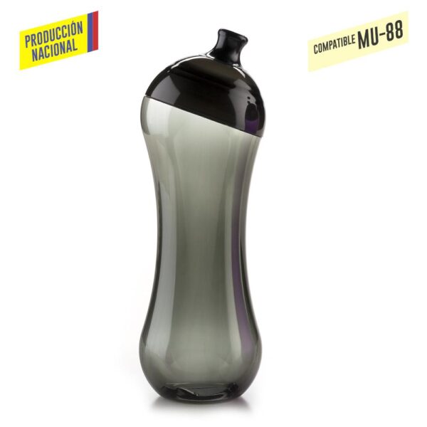 Botilito en PVC Curvy 525ml - Producción Nacional. MU-83. - Imagen 5