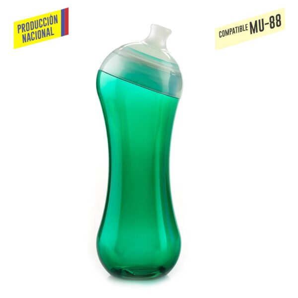 Botilito en PVC Curvy 525ml - Producción Nacional. MU-83. - Imagen 7
