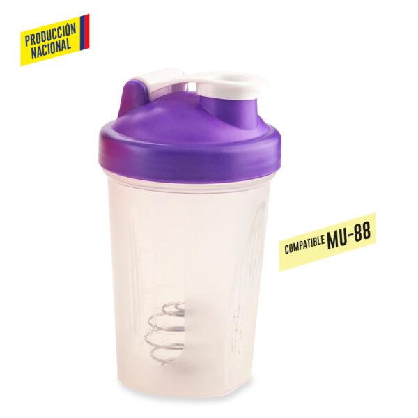 Mug plastico Shaker 14oz - Producción Nacional MU-93V - Imagen 4