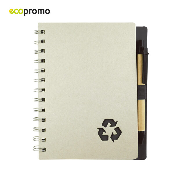 Libreta con Bolígrafo Recycle Eco OF-211 - Imagen 3