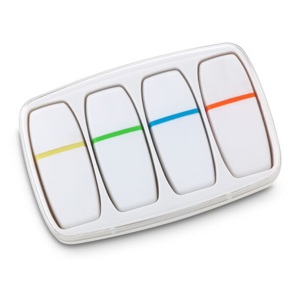Estuche Para 4 Resaltadores En Cera Adam OF-456-4 - Imagen 2