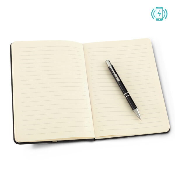 Cargador Inalámbrico con Libreta y Bolígrafo OF-620 - Imagen 3