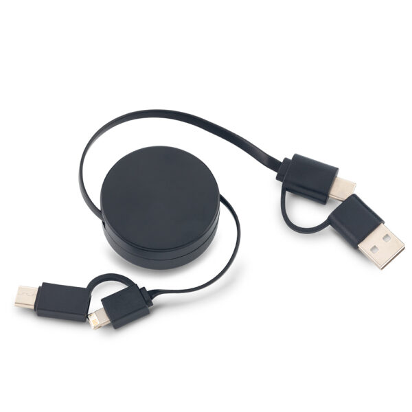 Cable Multicargador Bamboo TE-419 - Imagen 3