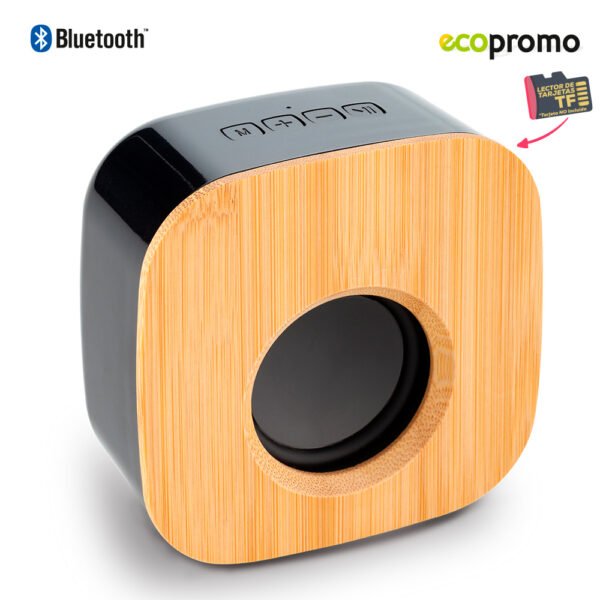 Speaker Bluetooth Crow Bamboo - Oferta TE-446 - Imagen 2