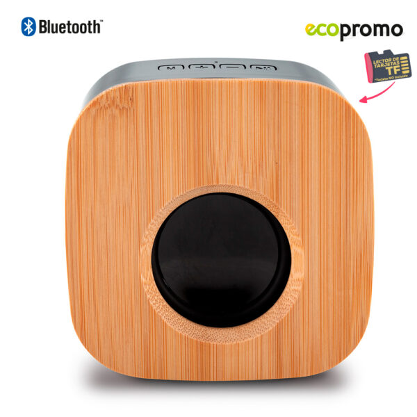 Speaker Bluetooth Crow Bamboo - Oferta TE-446 - Imagen 3