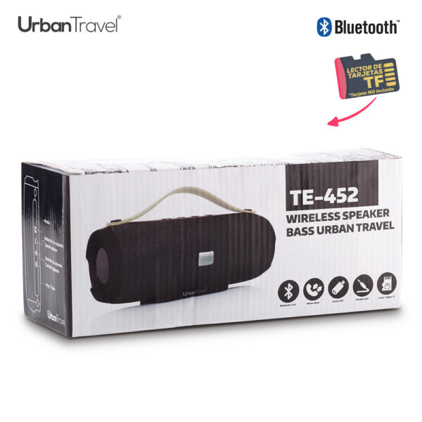 Wireless Speaker Bass Urban Travel TE-452 - Imagen 4