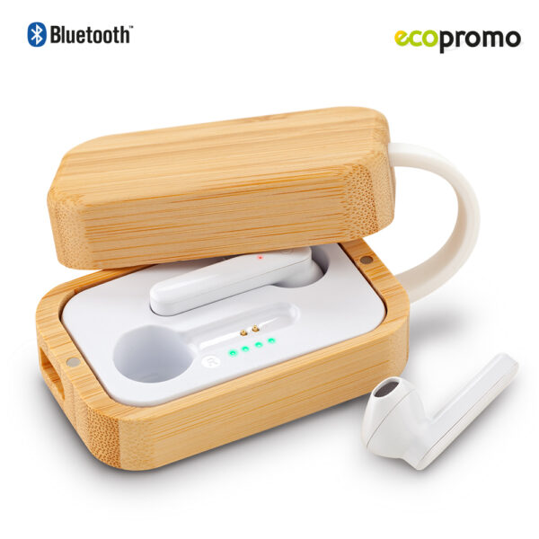 Audifonos Bluetooth Jett Bamboo TE-464 - Imagen 2