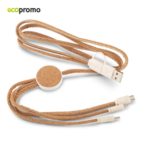 Cable Multicargador Cork TE-520 - Imagen 3