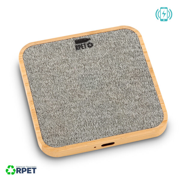 Cargador Inalámbrico Square RPET TE-528 - Imagen 3