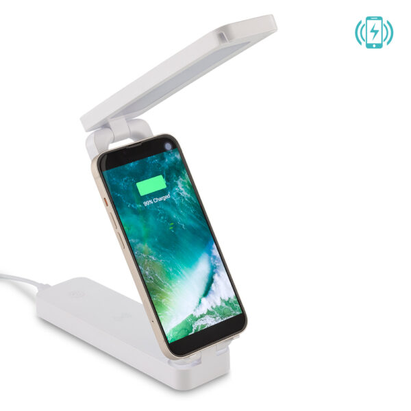 Cargador Inalámbrico con Lámpara Flex TE-564 - Imagen 5