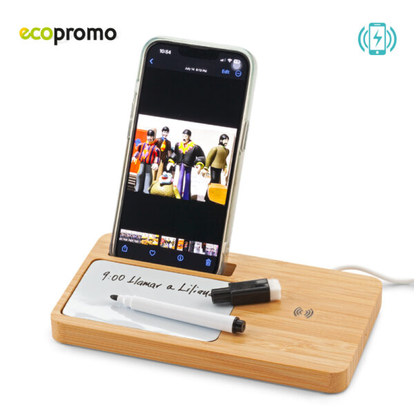 Cargador Inalámbrico con Tablero Eco TE-593 - Imagen 2