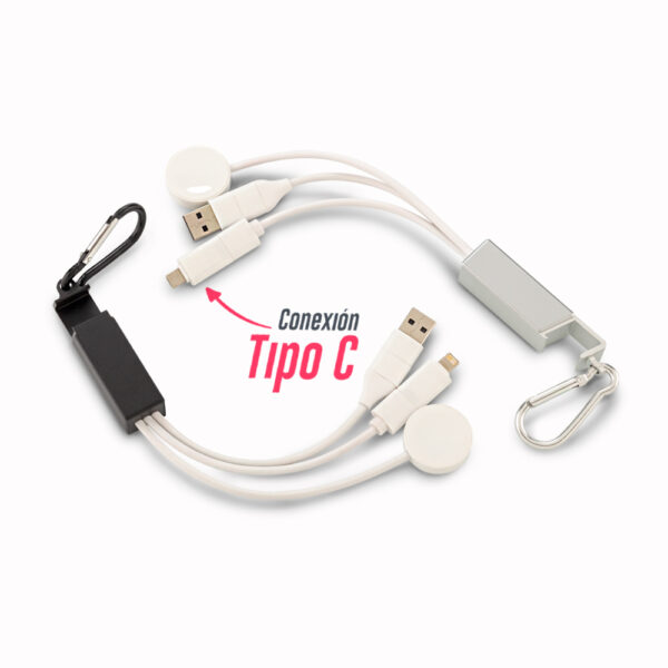Cable Multicargador Steffen TE-617 - Imagen 2