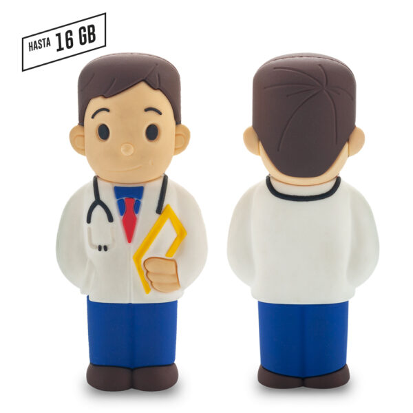 PVC Memoria USB Medic 3D (Ver Precio OF-228-CH) US-54 - Imagen 3