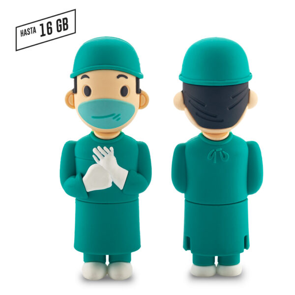 PVC Memoria USB Medic 3D (Ver Precio OF-228-CH) US-54 - Imagen 5