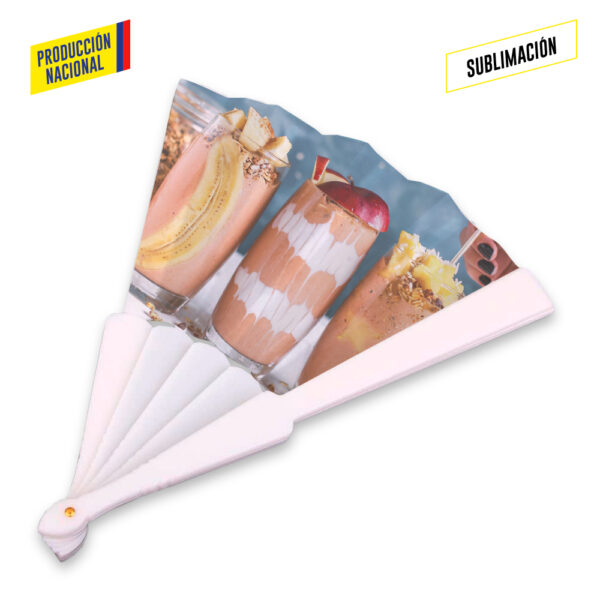 Cuerpo Plastico para Abanico(Tela impresa ProdNal) VA-196-1 - Imagen 3