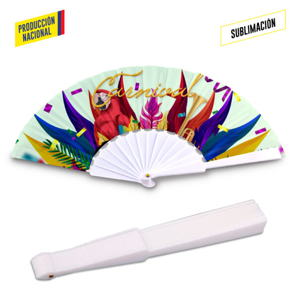 Cuerpo Plastico para Abanico(Tela impresa ProdNal) VA-196-1 - Imagen 5
