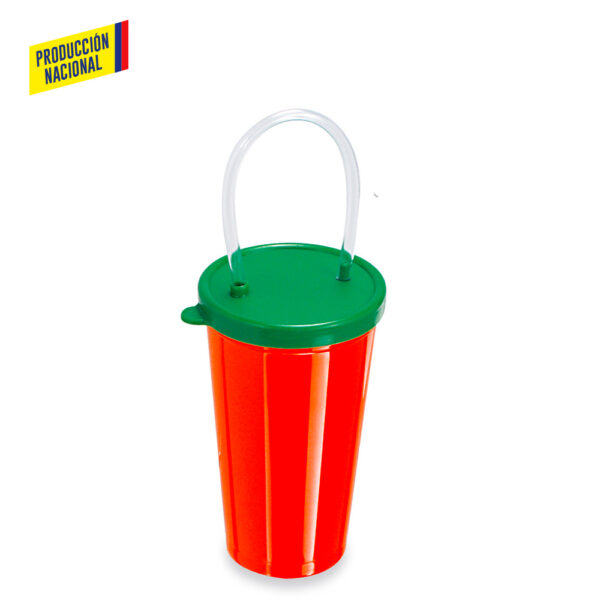 Vaso con Pitillo 16 OZ(stock telefònicamente) VA-222 - Imagen 4
