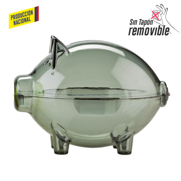 Alcancia Mini Cerdito Cristal- Producción Nacional VA-464 - Imagen 5