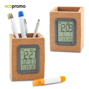 Reloj Portaboligrafos Cork OF-602