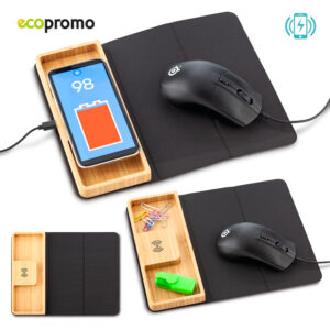Mouse Pad con Cargador Inalámbrico Dexter TE-471