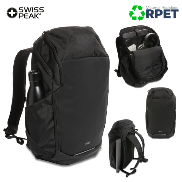 Morral Backpack RPET Swisspeak VA-1004