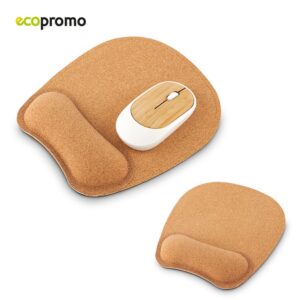 Mouse Pad Cork con Apoya Muñecas VA-1044