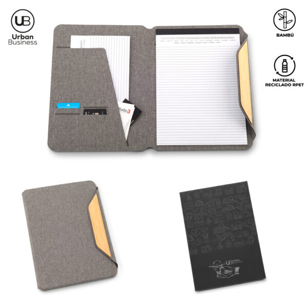 Carpeta Folder RPET Bamboo Urban Business OF-641