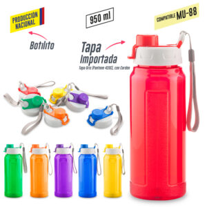 Botilito Plastico Galaxy 950ml-Produccion Nacional MU-144