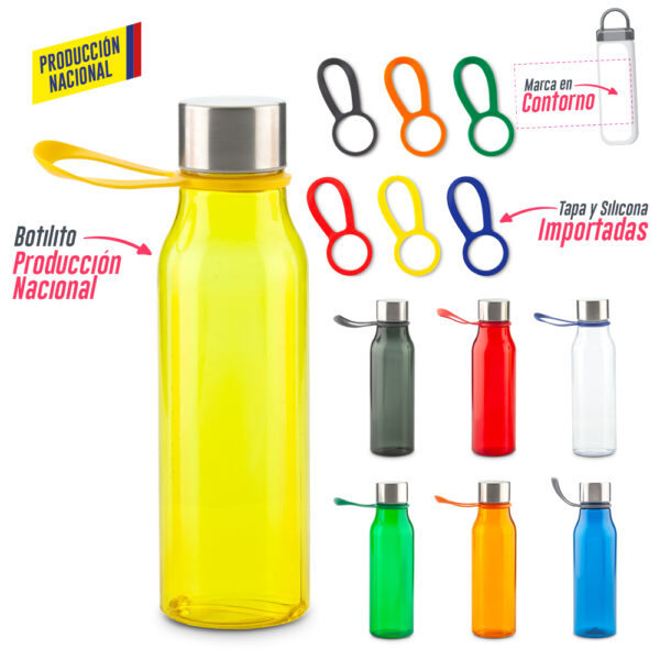 Botilito Plástico Zigor 570ml -Producción Nacional MU-155