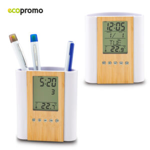 Reloj Portaboligrafo Crystal Bamboo OF-597
