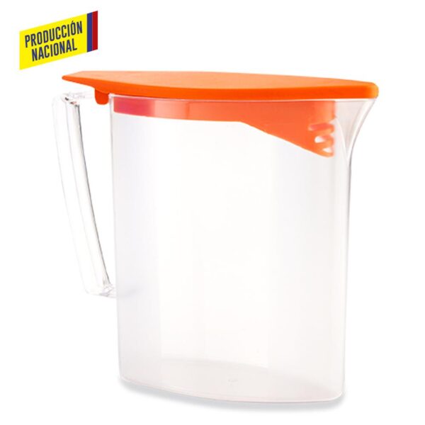 Jarra Plastica Ovalada 1000 ML - Nacional HO-185 - Imagen 2