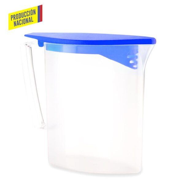 Jarra Plastica Ovalada 1000 ML - Nacional HO-185 - Imagen 4