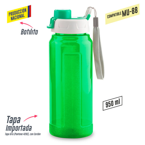 Botilito Plastico Galaxy 950ml-Produccion Nacional MU-144 - Imagen 7