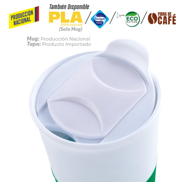 Mug Plástico Osiris 360ml - Produccion Nacional MU-152 - Imagen 9